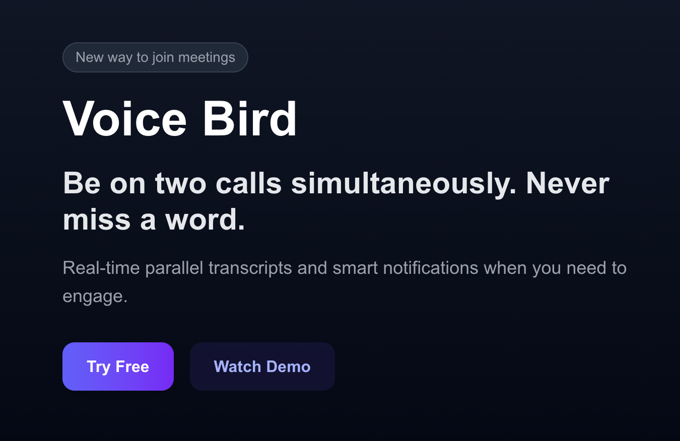 Voice Bird gallery image