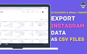 IG Scraper & Email Finder gallery image