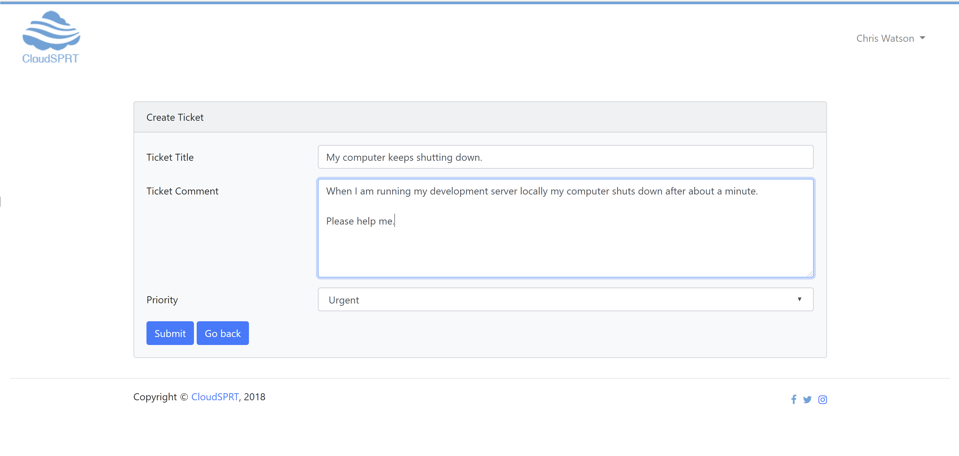 CloudSPRT gallery image