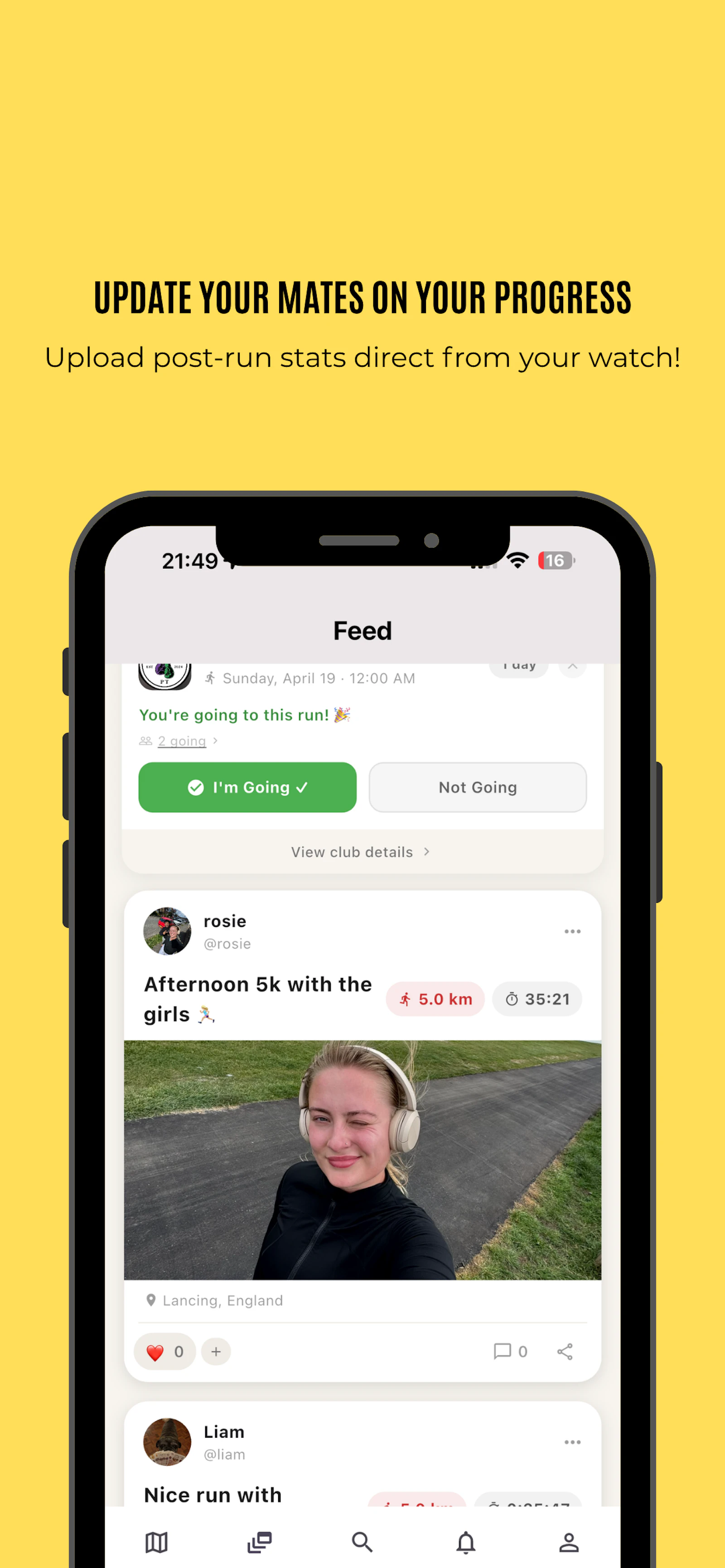 MyRunClub screenshot 5