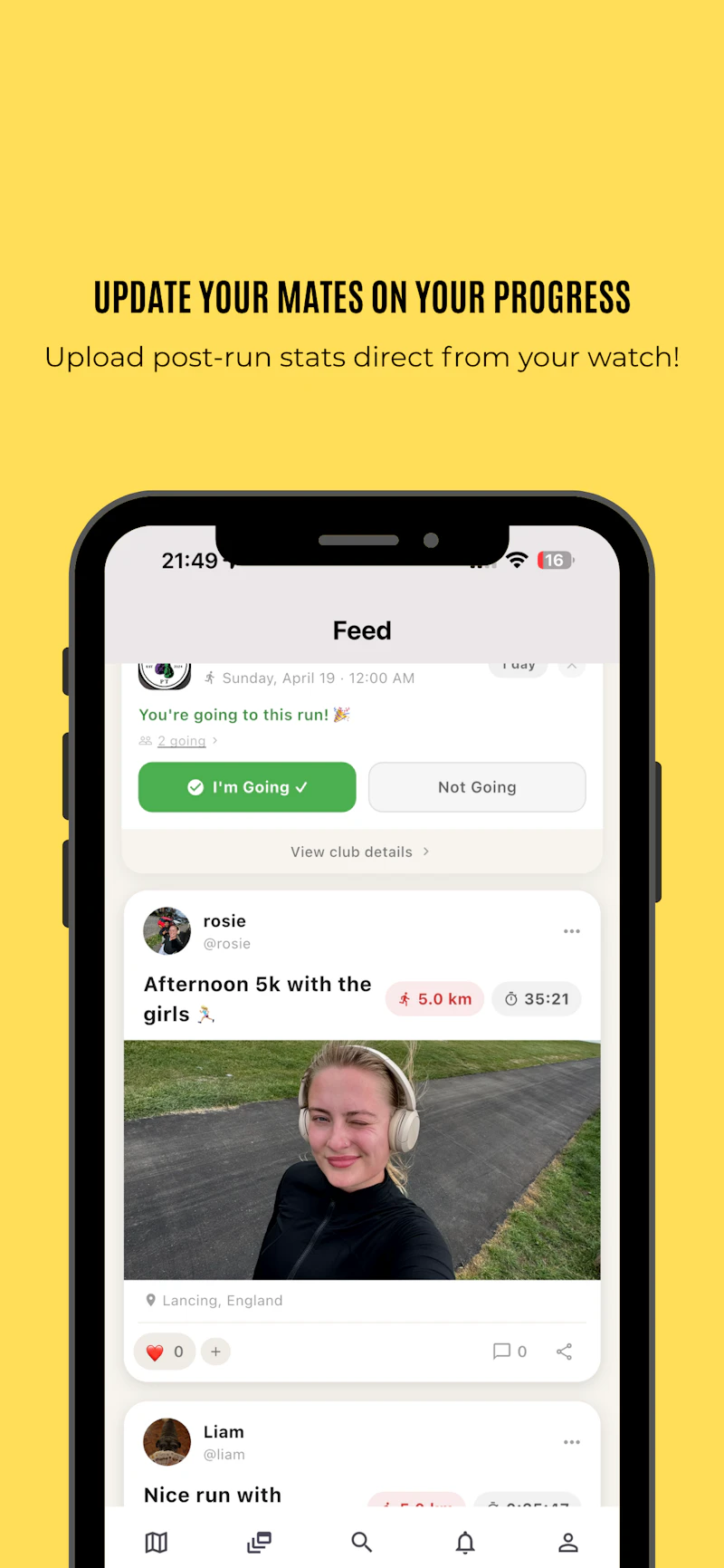 MyRunClub screenshot 5