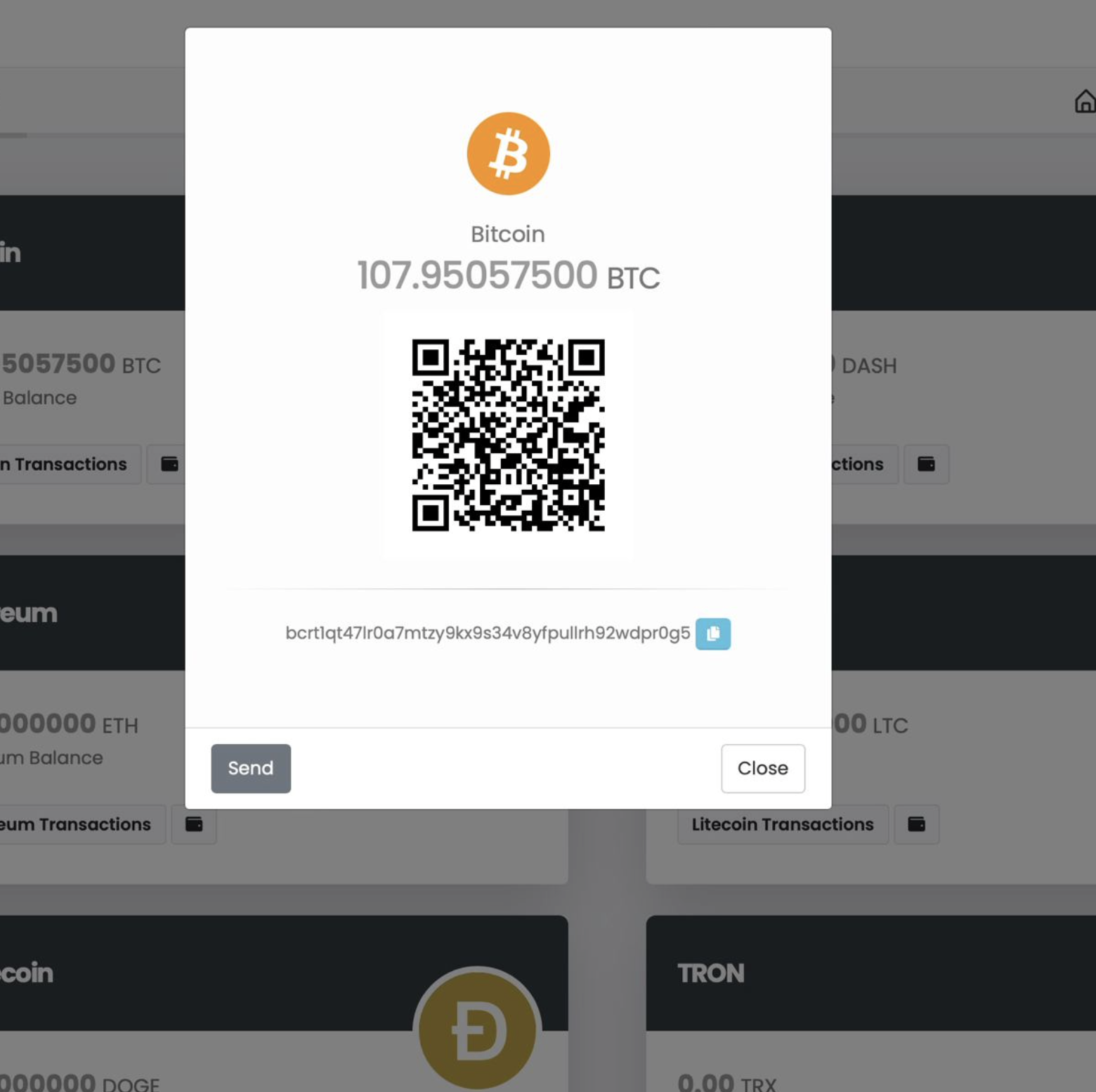 Cryptpay - Aangepaste crypto banksoftware (on-premises) media 9