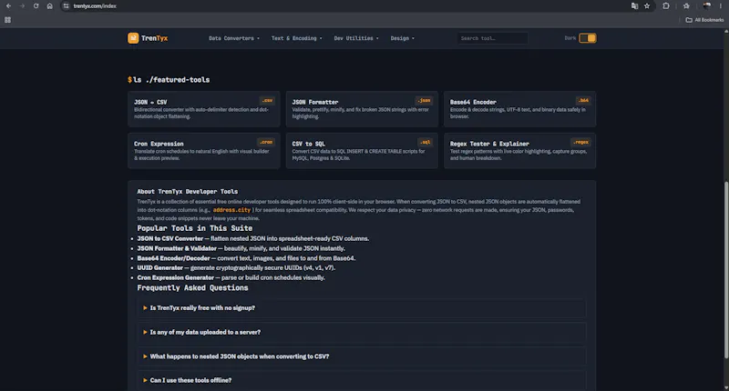 TrenTyx screenshot 1