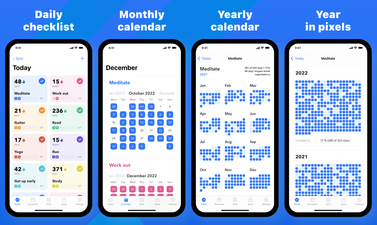 Super Habit 2023 for iOS media 2