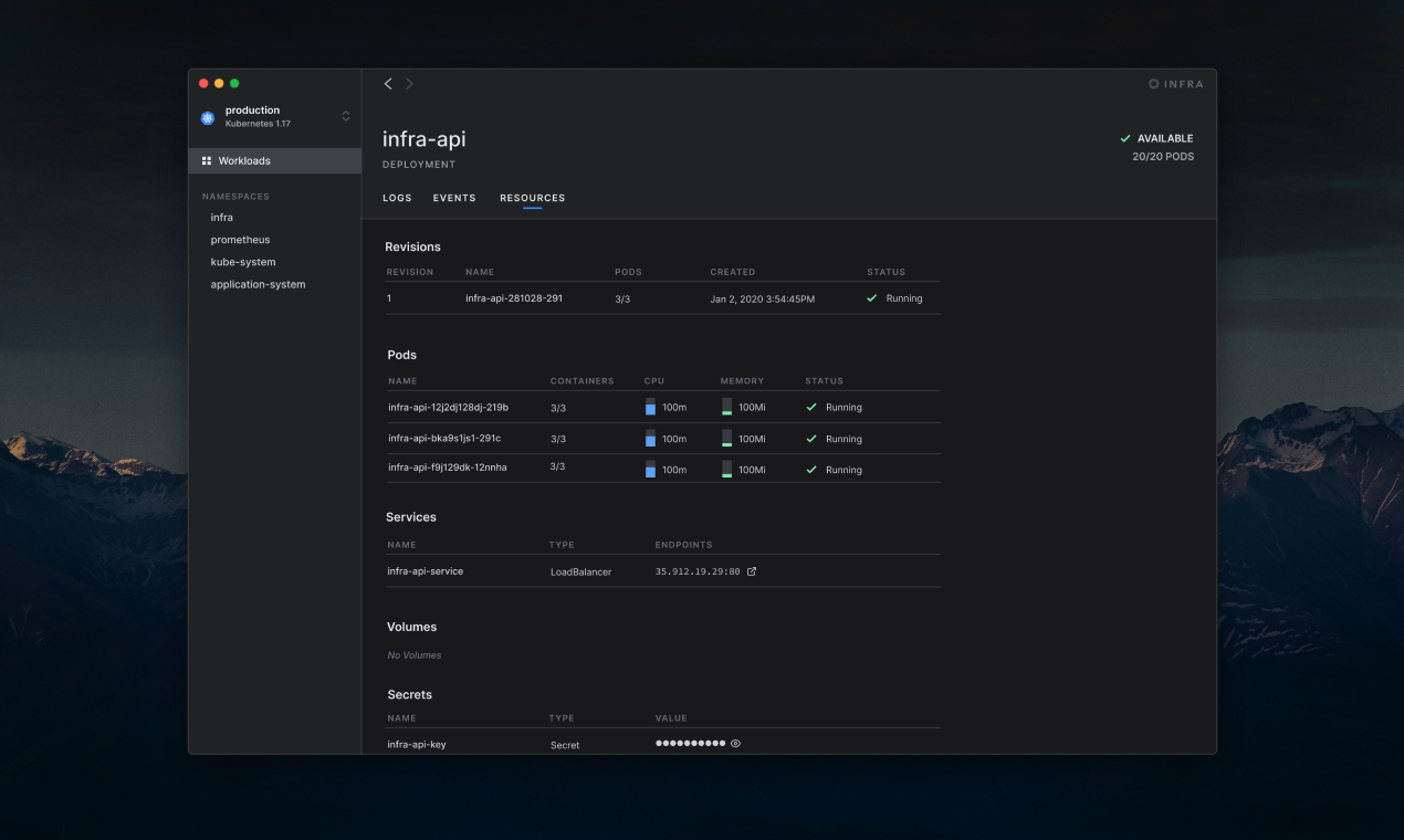 Infra.app gallery image
