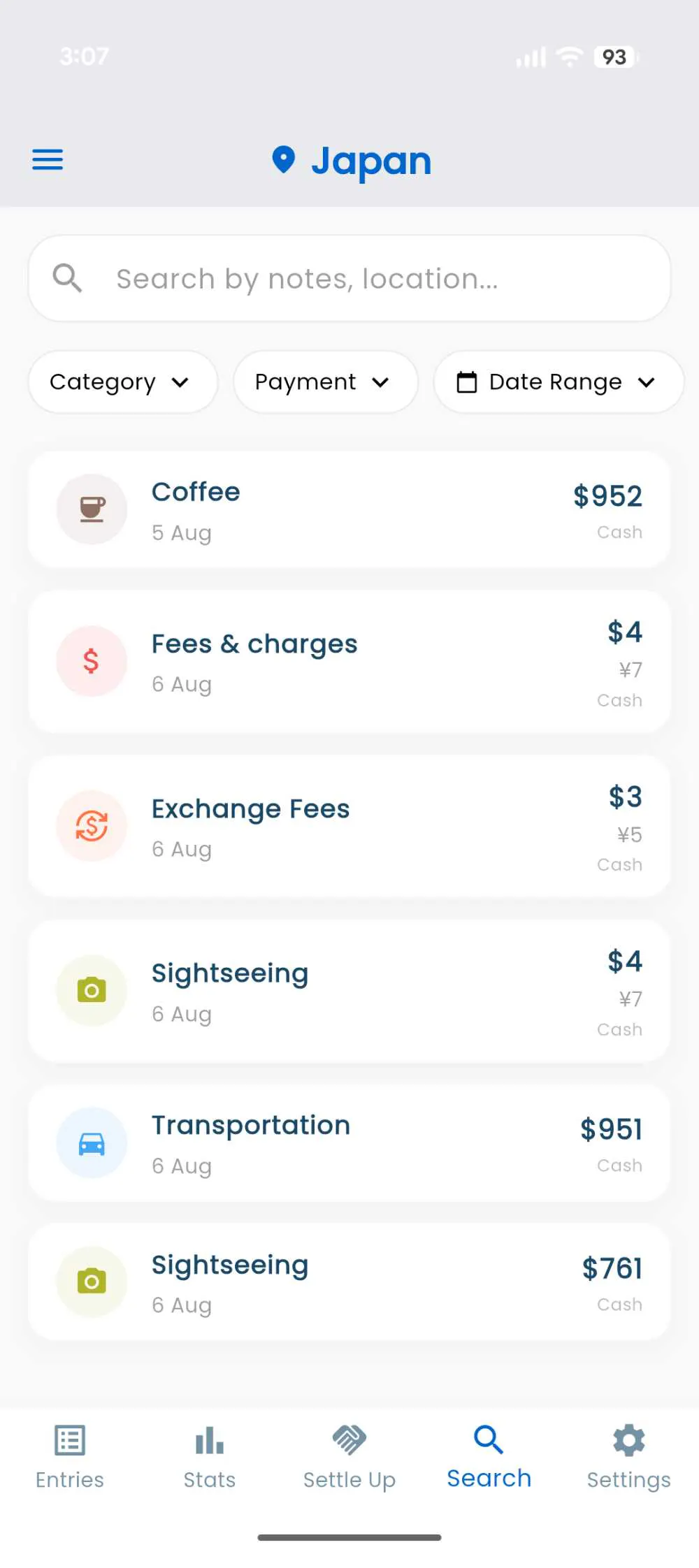 TripTrack - Smart Travel Spending gallery image