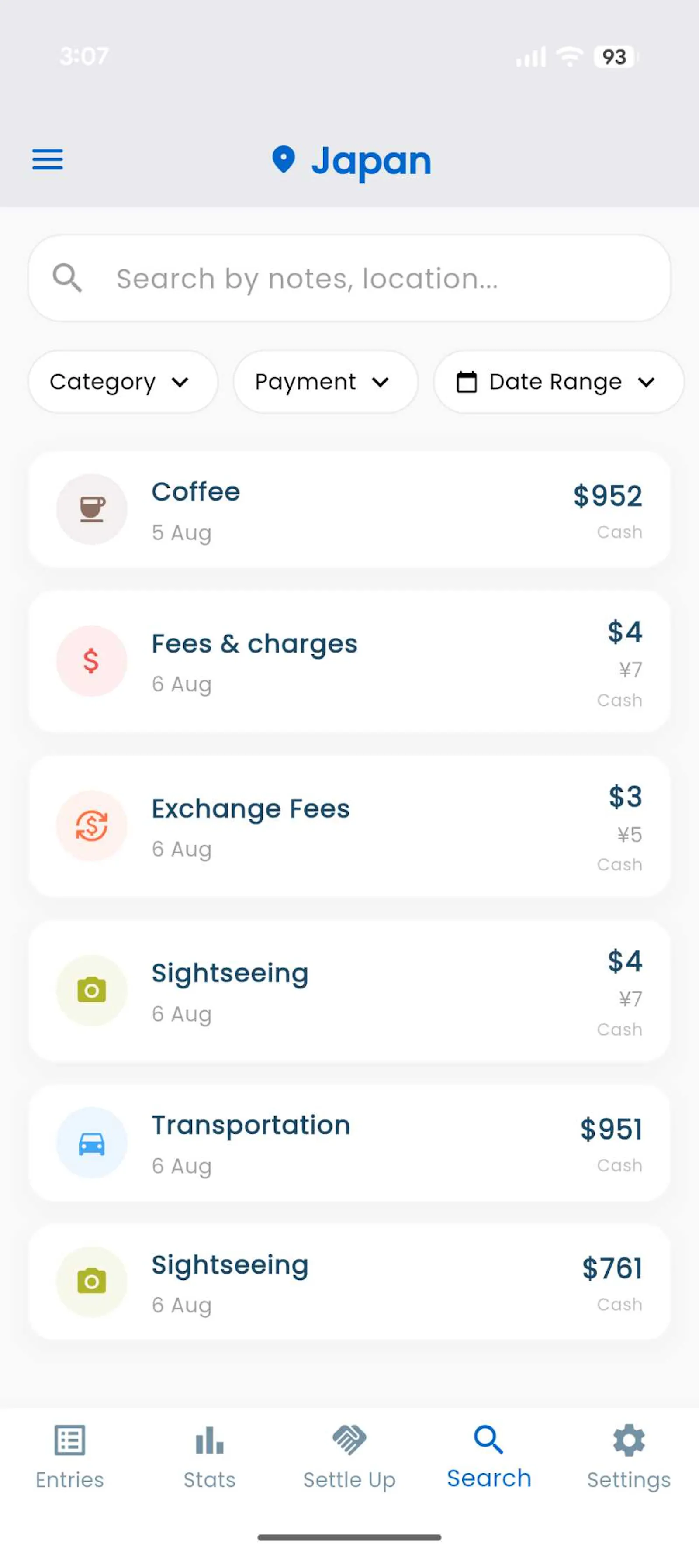 TripTrack - Smart Travel Spending screenshot 6