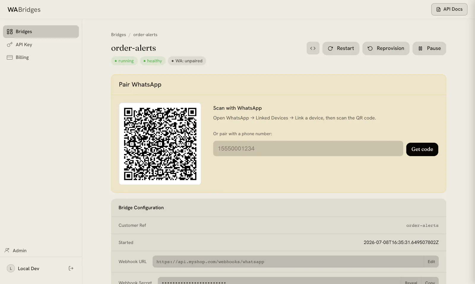 WABridges screenshot 4
