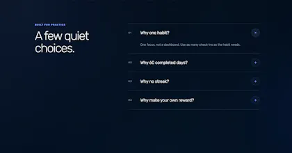Habit Mandala Website gallery image