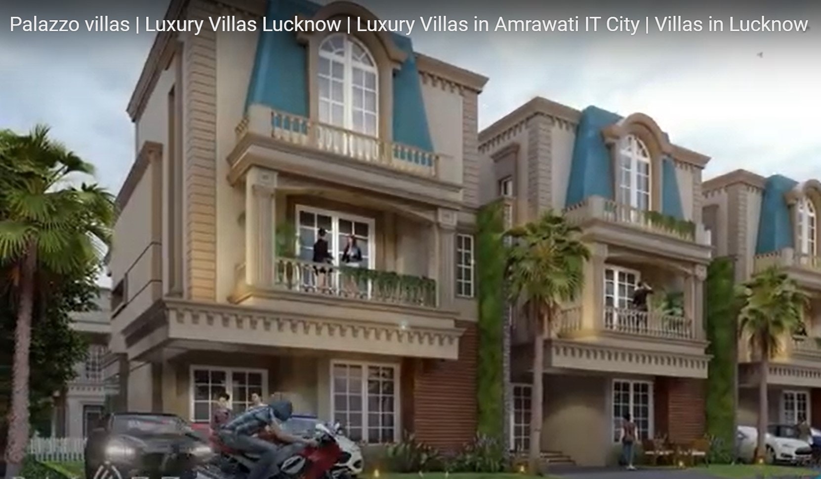 4 villas de lujo BHK en Lucknow para la venta media 2