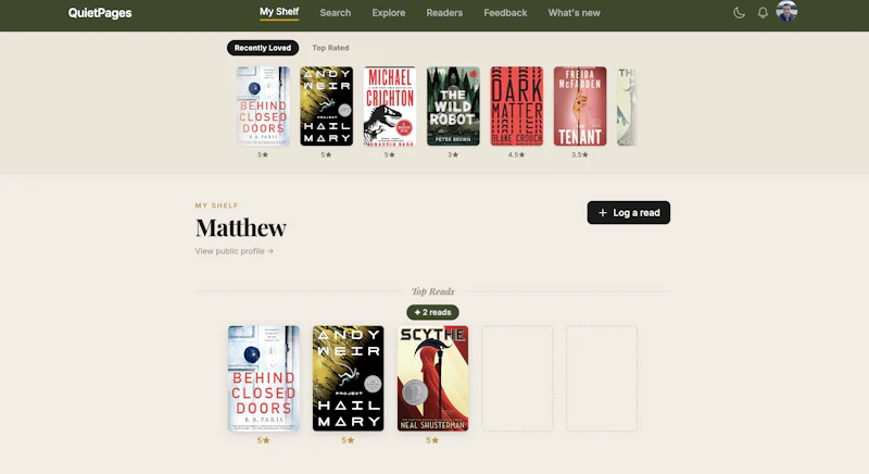 QuietPages screenshot 4