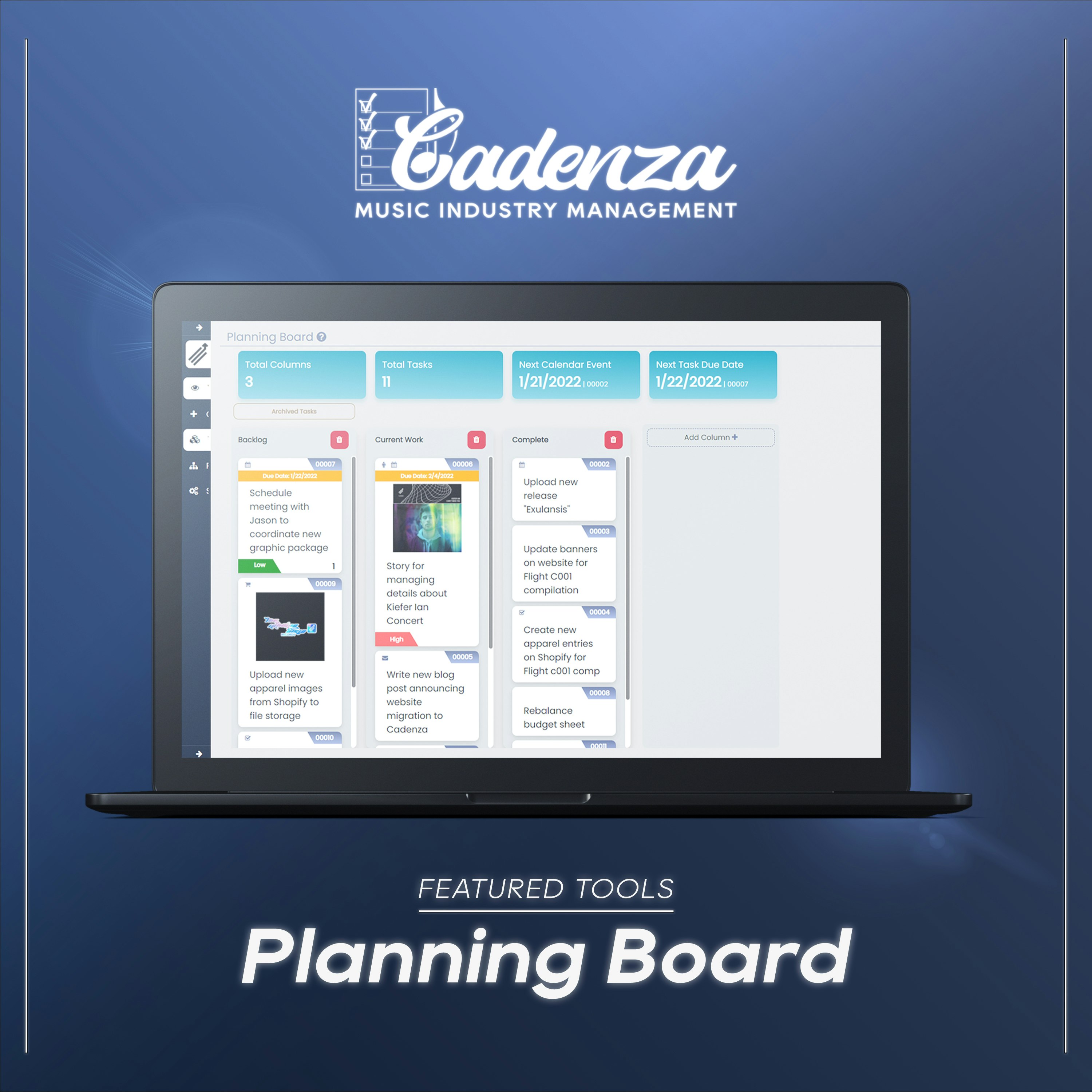 Cadenza Music Industry Management gallery image