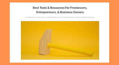 Marketing Tools List gallery image