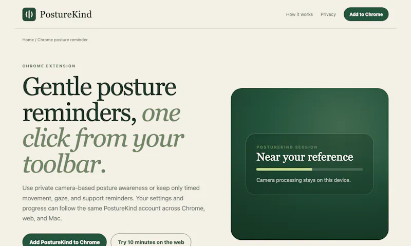 PostureKind screenshot 3
