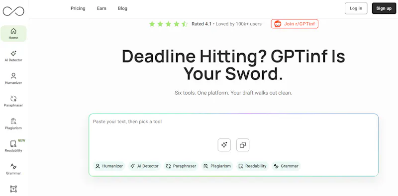 GPTinf screenshot 4
