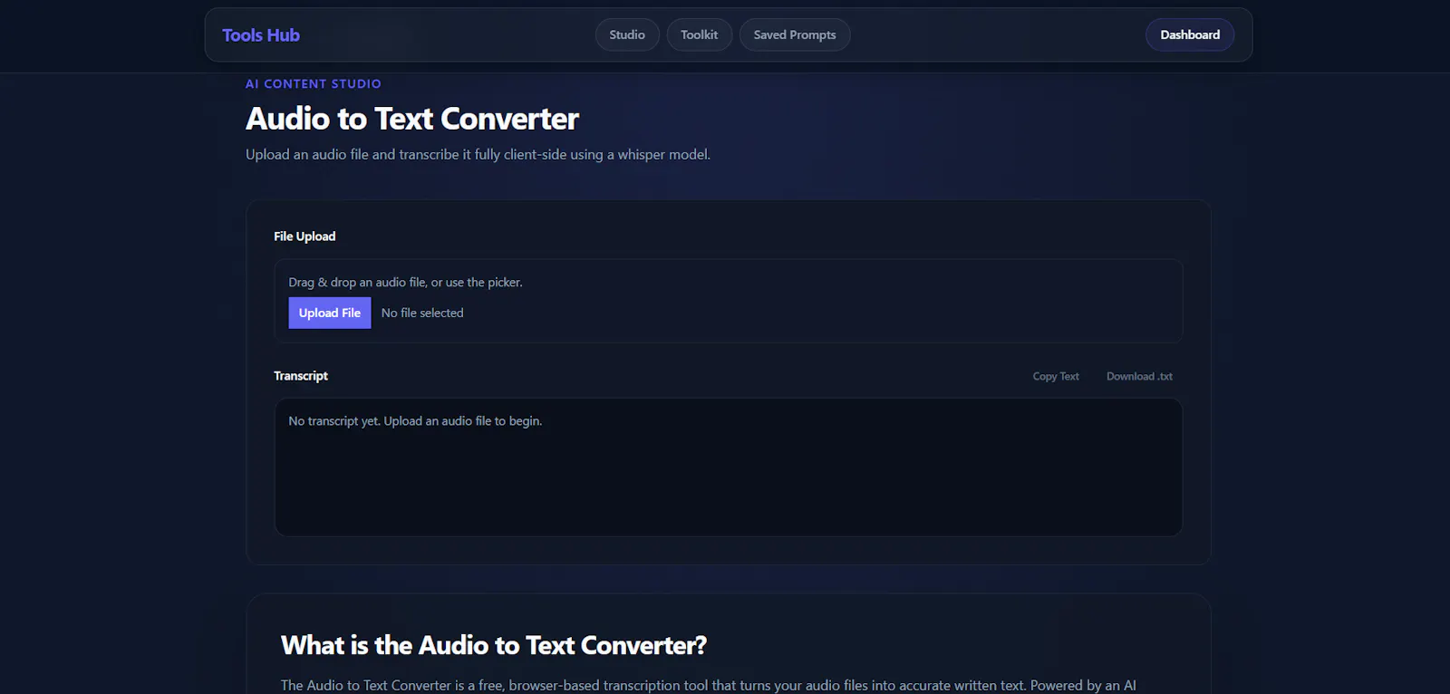ToolHub Studio screenshot 4