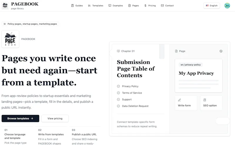 PageBook screenshot 1