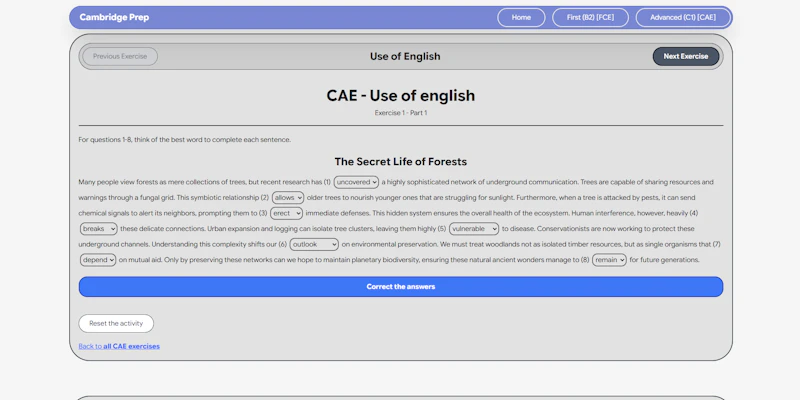 Cambridge Prep screenshot 4