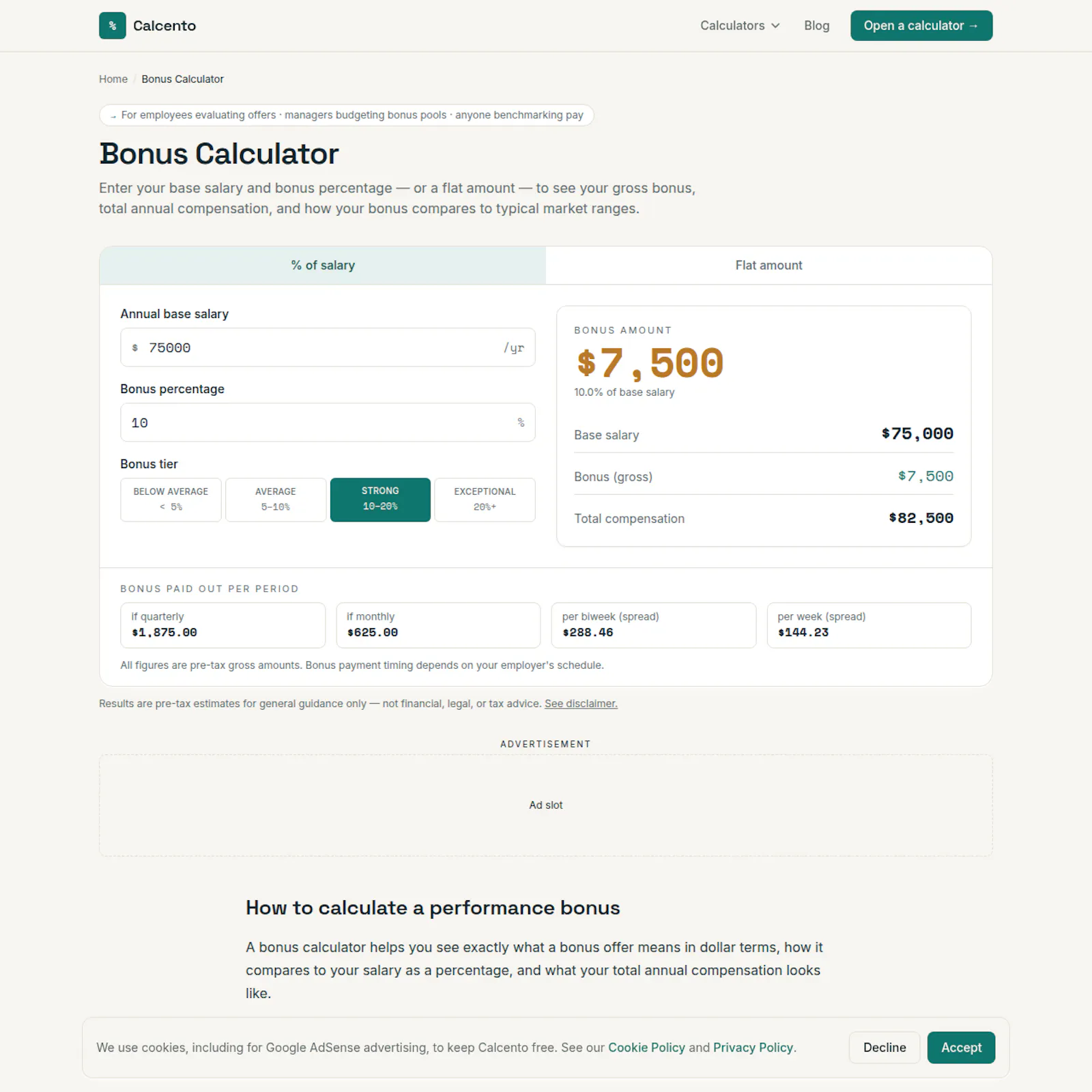 Calcento screenshot 6