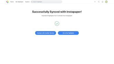 Glasp: Sync Highlights from Instapaper gallery image