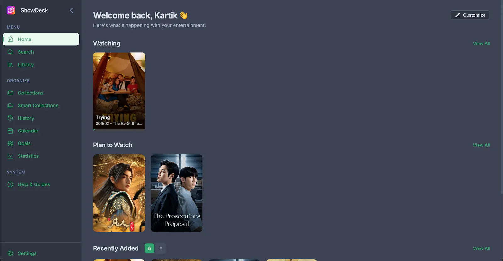ShowDeck screenshot 1
