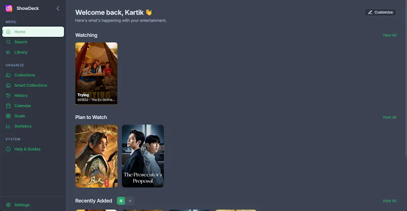 ShowDeck screenshot 1