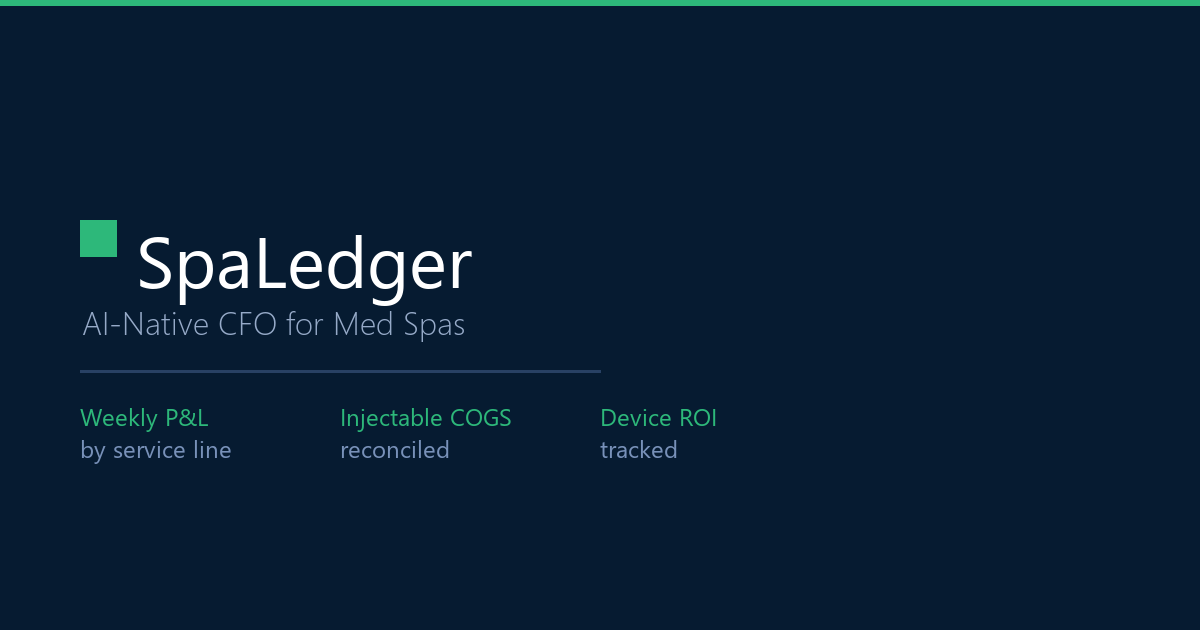 Spa Ledger gallery image