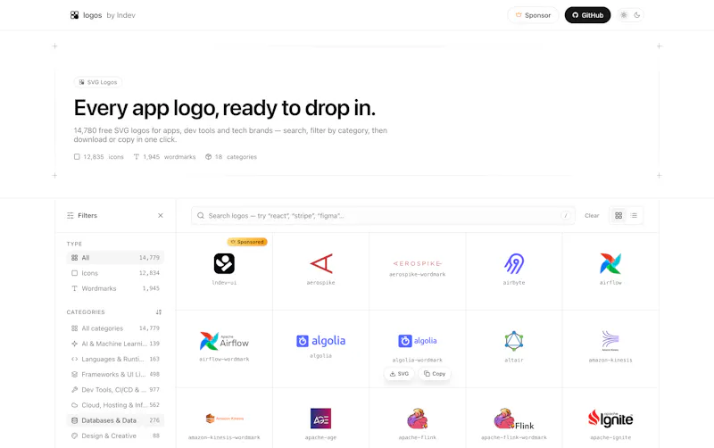 Logos screenshot 2