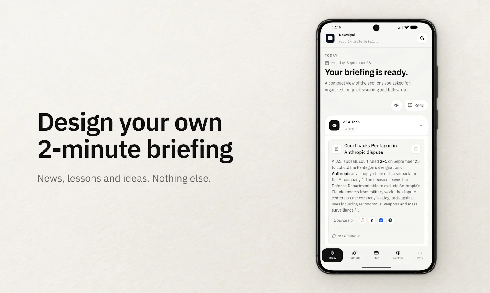 Newsipal screenshot 2