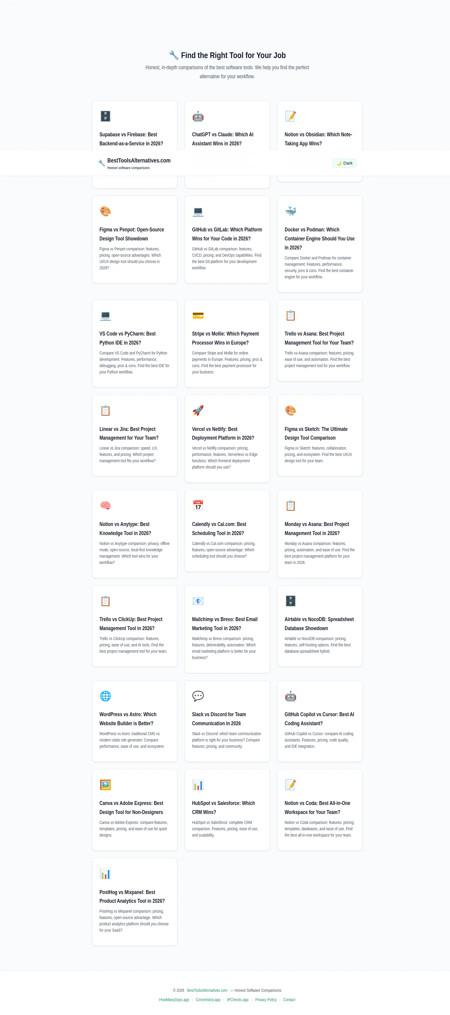 Best Tools Alternatives gallery image