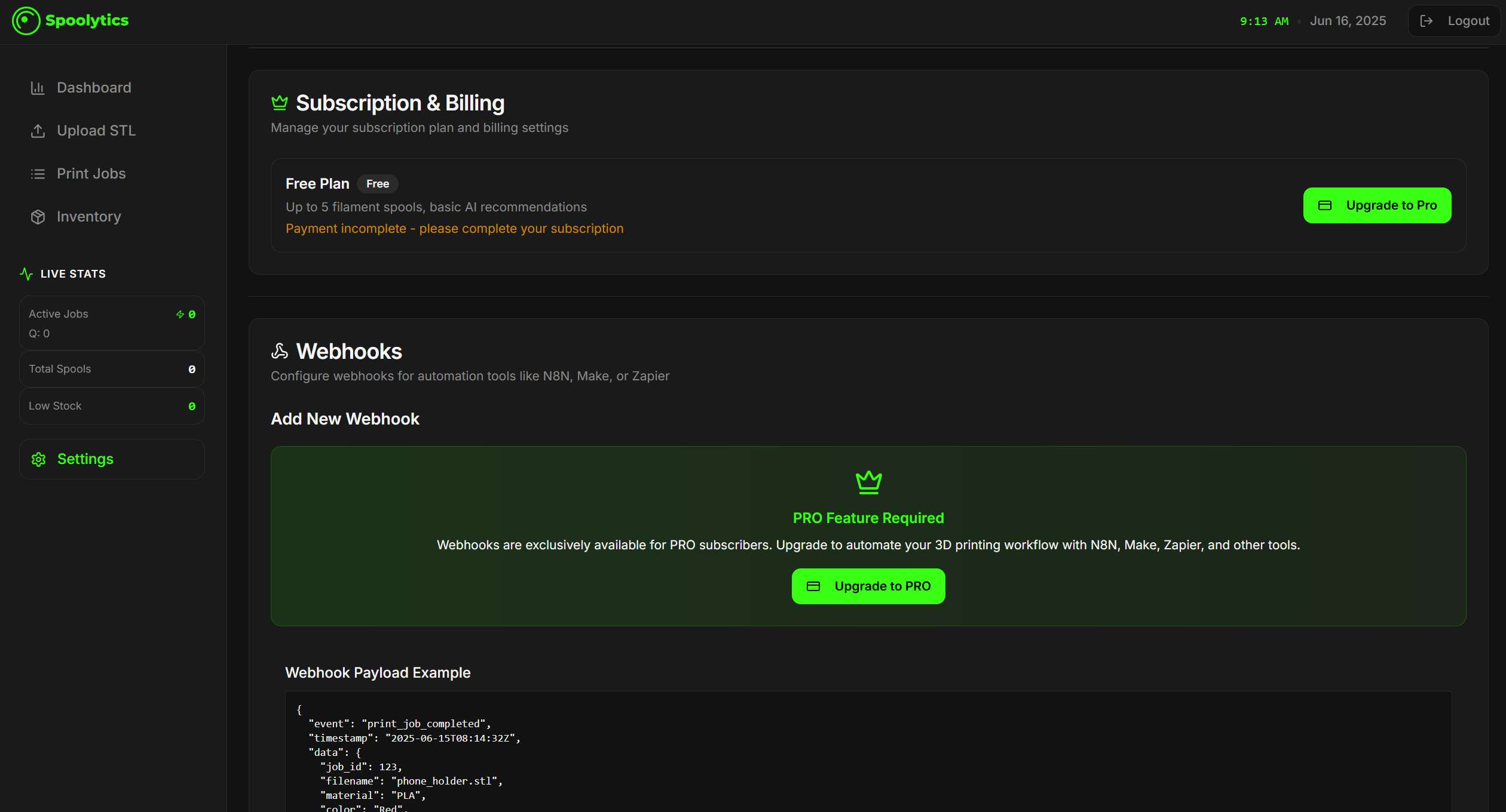 Spoolytics: Smart 3D Filament Management media 6