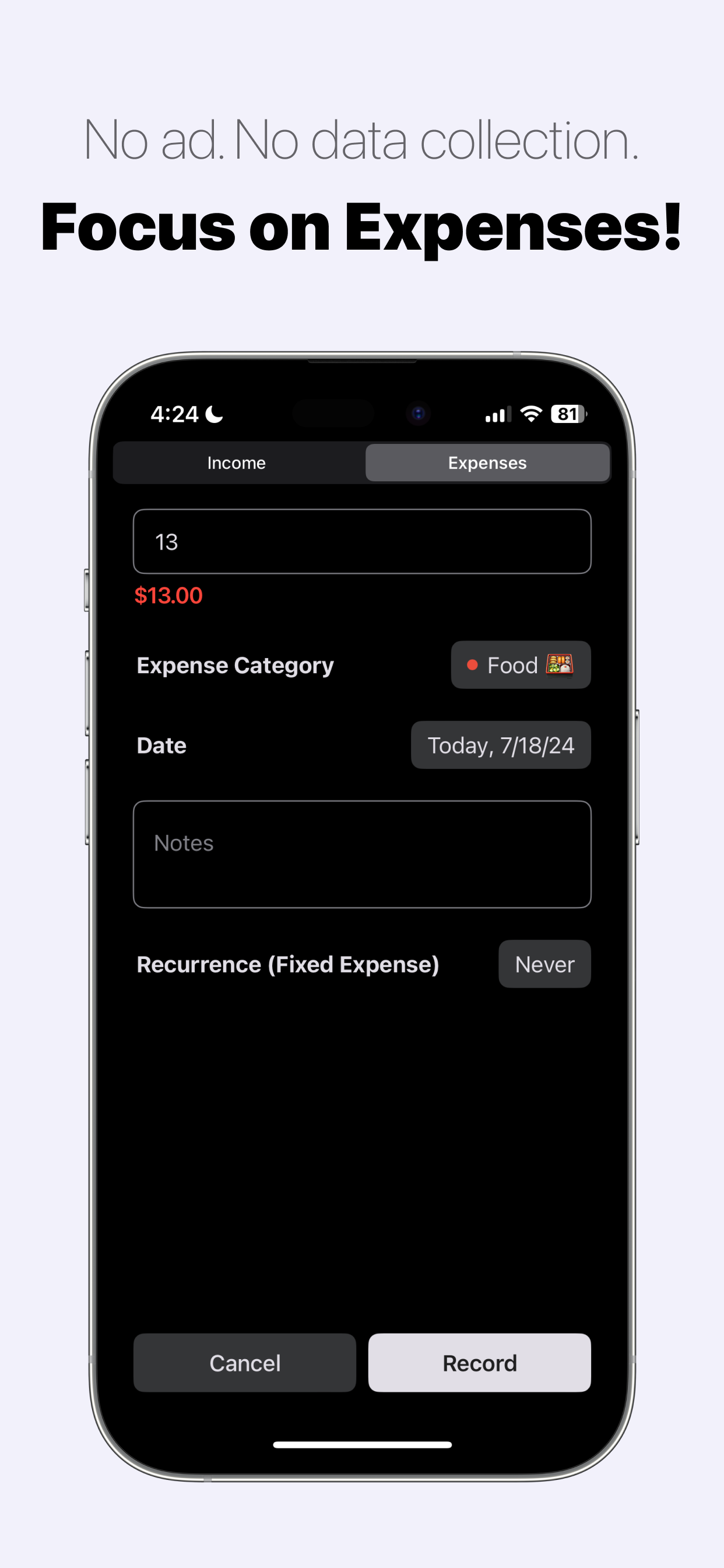 Money Keeper: budgetkalender media 8