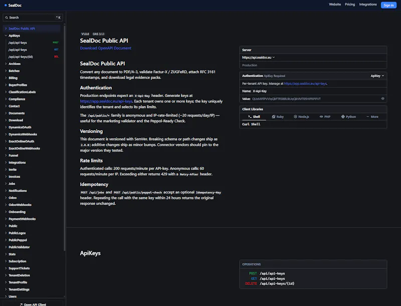 SealDoc — independently verifiable screenshot 6