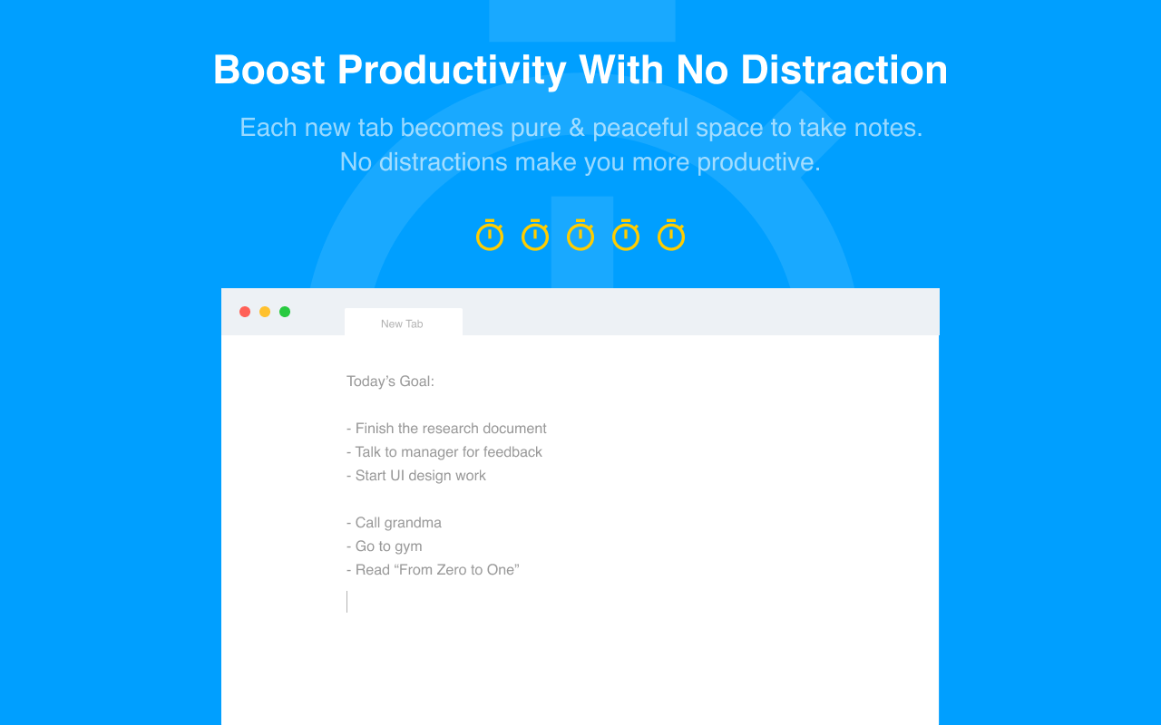 New Tab Draft gallery image