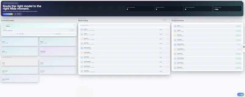 Nida-OS screenshot 2