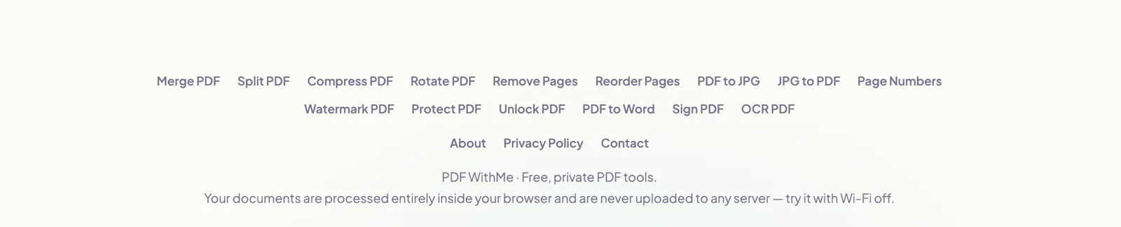 PDF WithMe screenshot 1