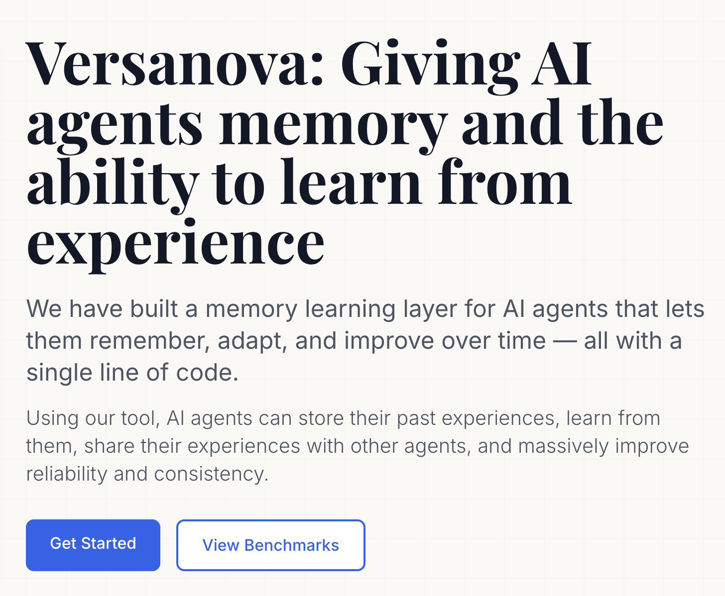 Versanova - Main product screenshot demonstrating key features and user interface