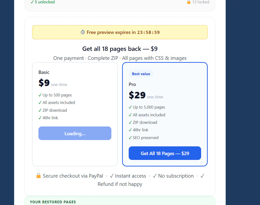 recoveryoursite.com gallery image