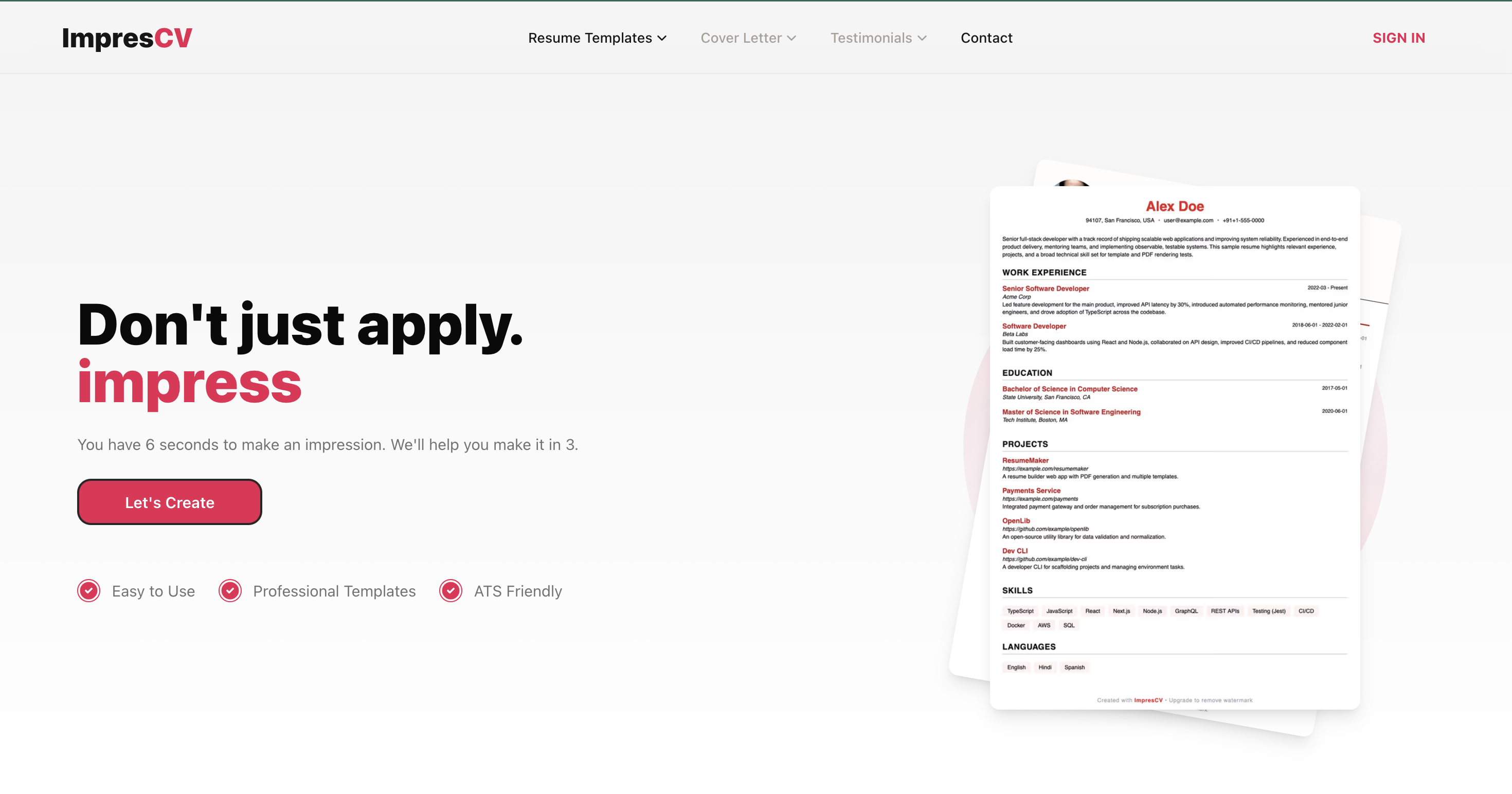 ImpresCV gallery image