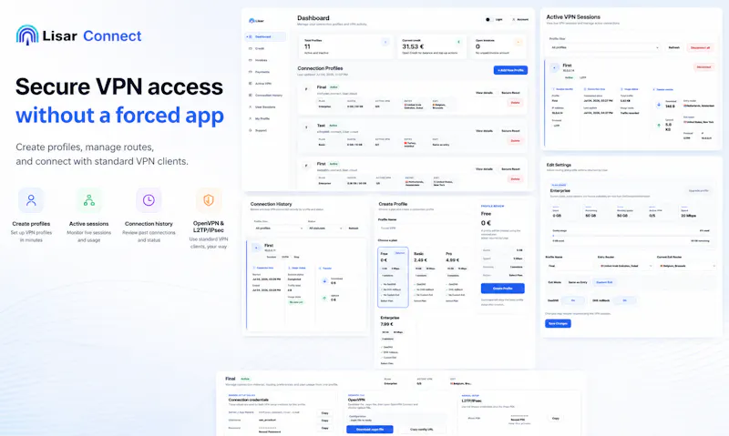 Lisar Connect screenshot 2