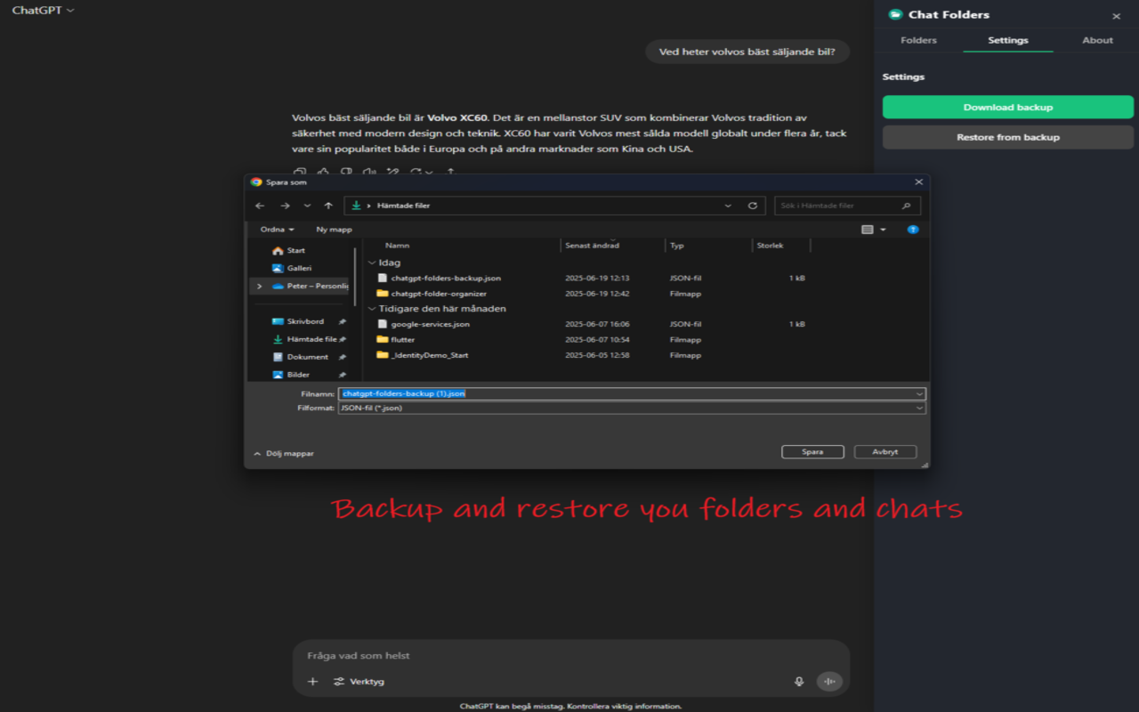 ChatGPT Folder Organizer media 3