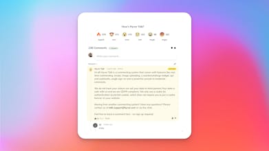 Hyvor Talk (v3) gallery image