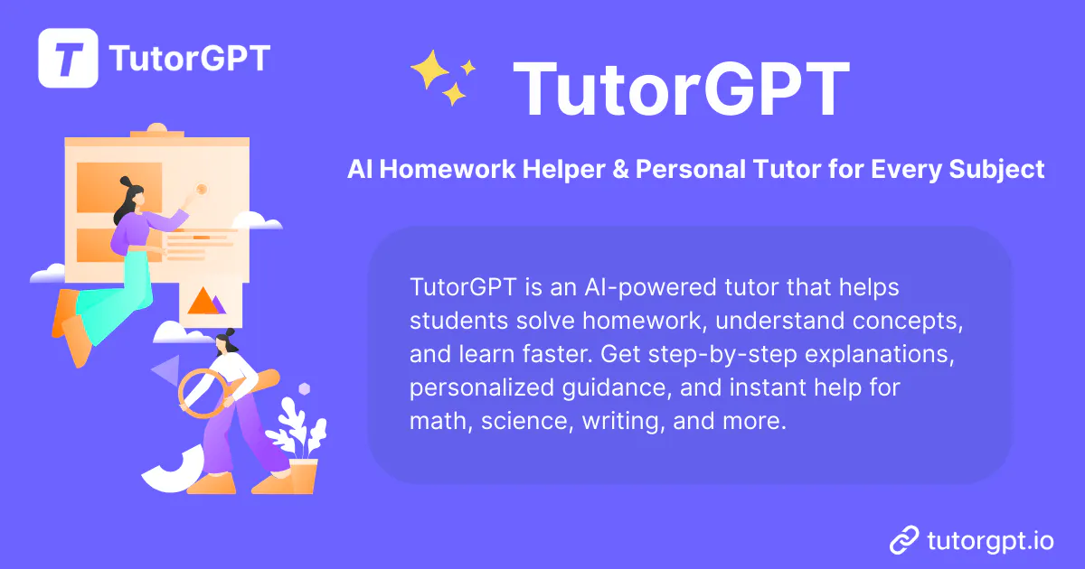 TutorGPT のプロダクトバナー