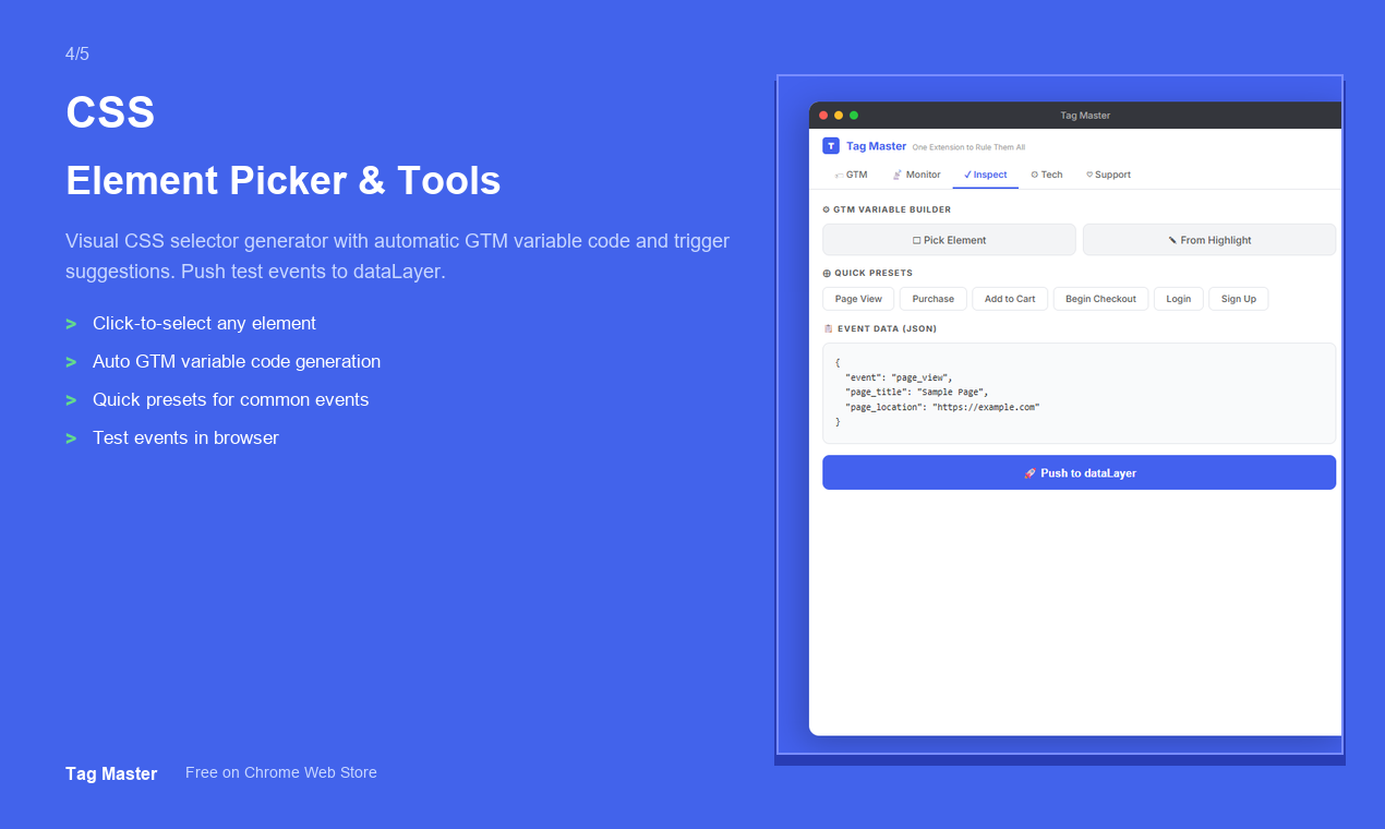 Tag Master - Screenshot 5 showing product features and functionality