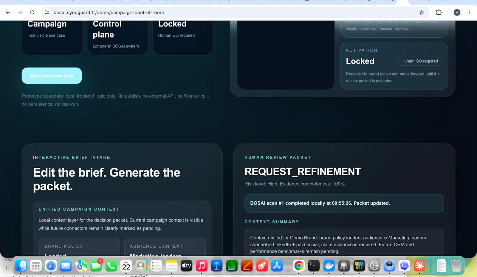 BOSAI Control Plane screenshot 7