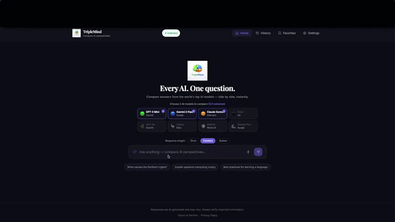 TRESMIND screenshot 1 (video preview)