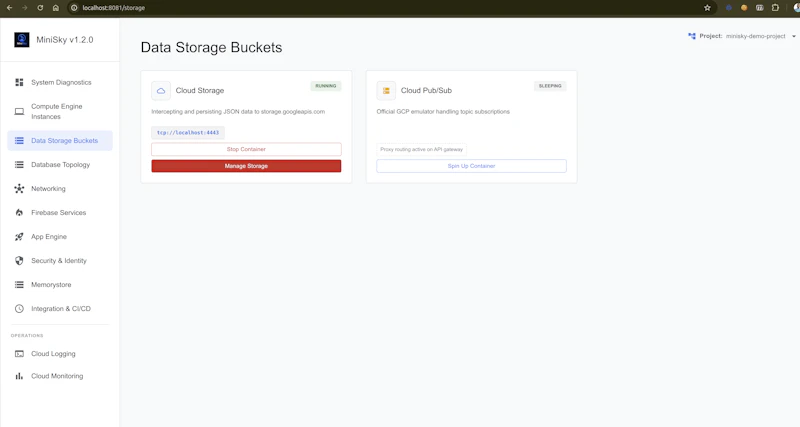 MiniSky screenshot 2
