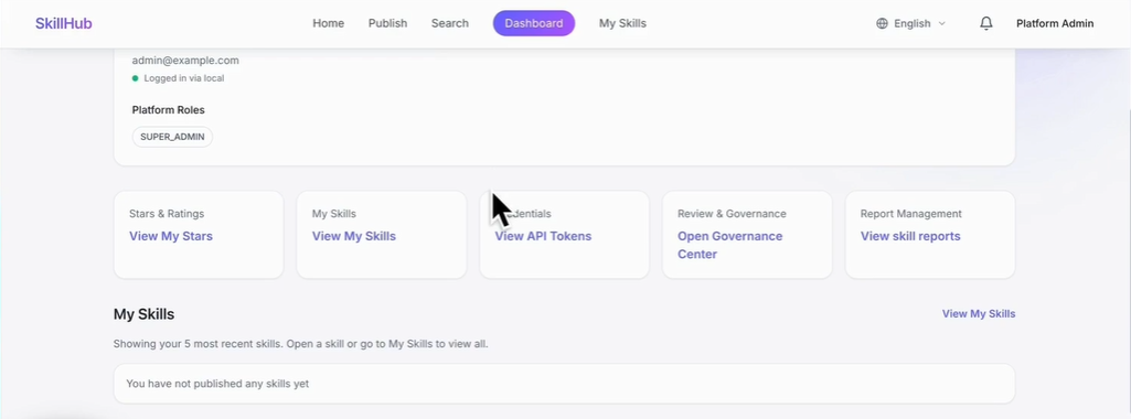 SkillHub gallery image