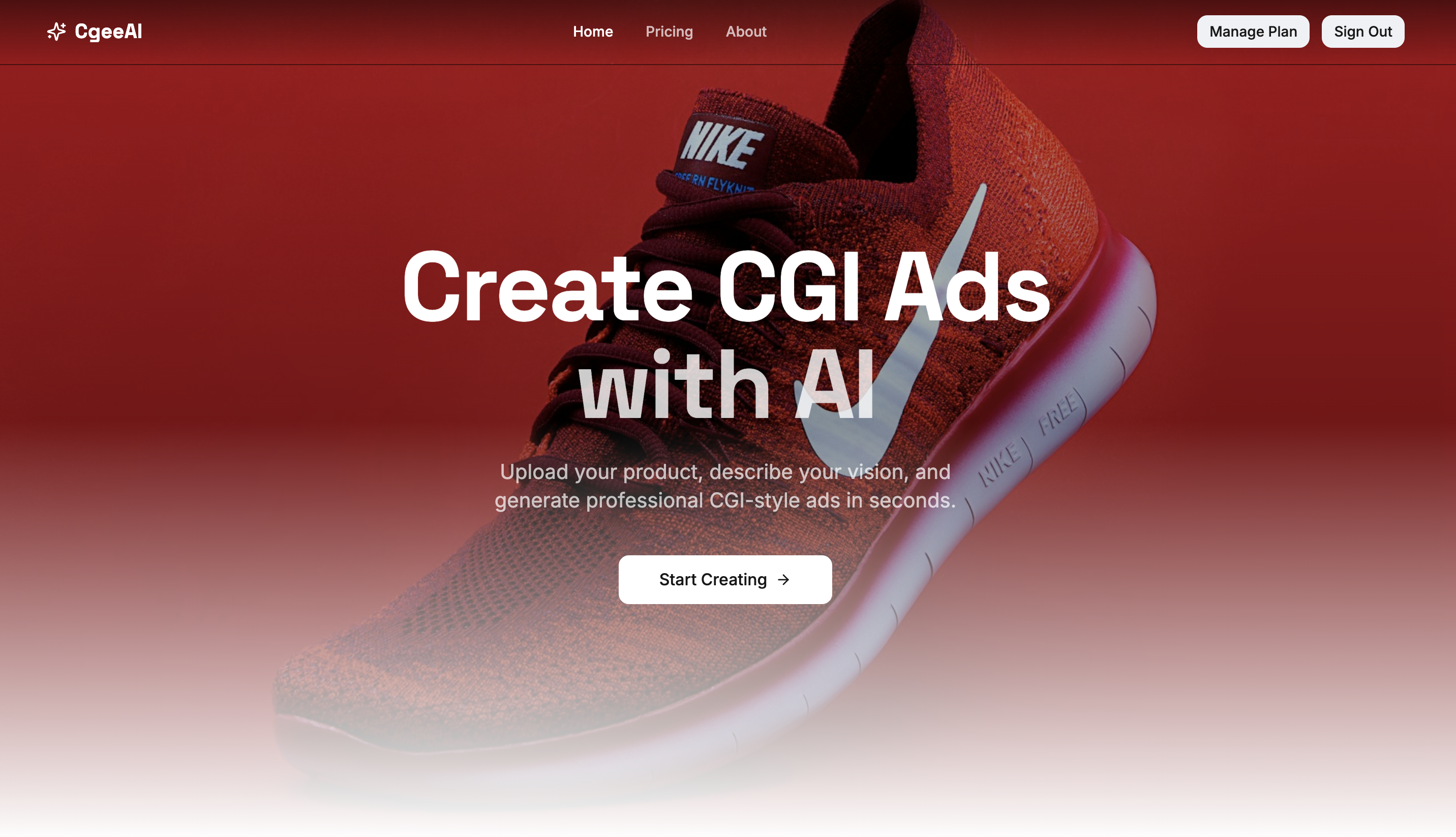 CgeeAI - Product Hunt launch logo and brand identity