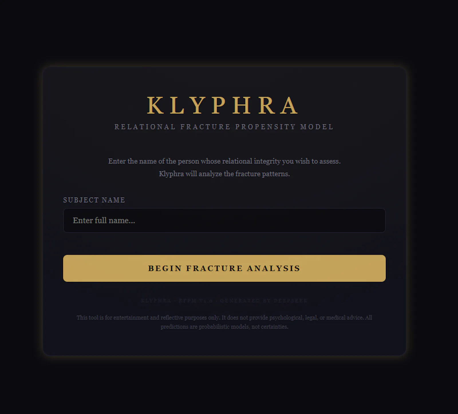 Klyphra screenshot 1